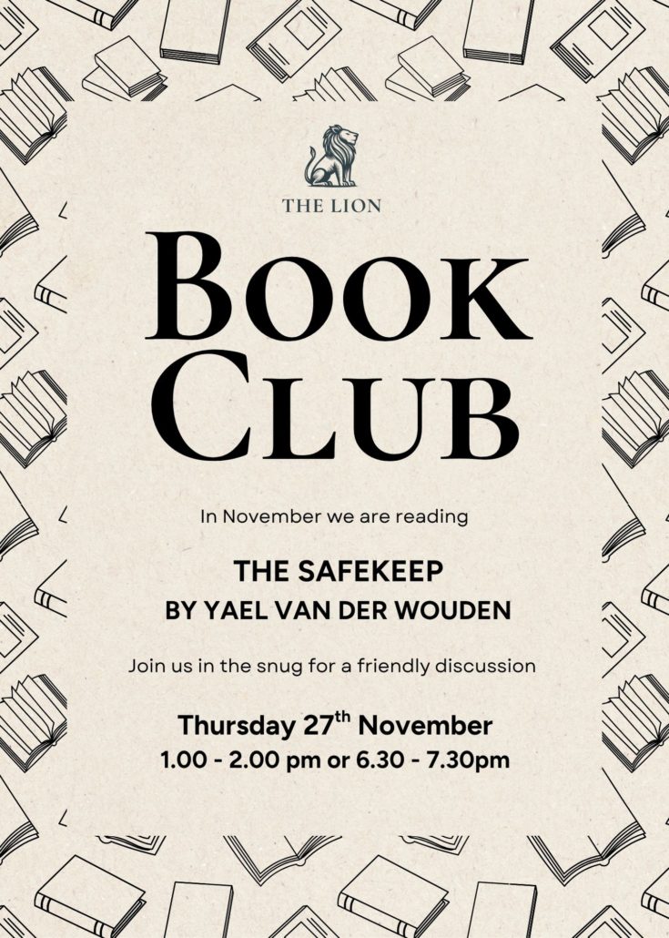 The Lion Bookclub Invitation