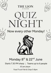 Beige Modern Pub Quiz Night Poster (6)