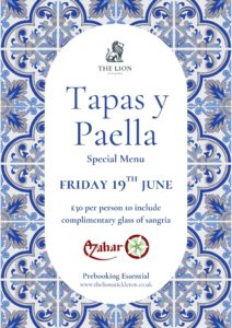 Spanish Tiles Wedding Invitation Card (A4)